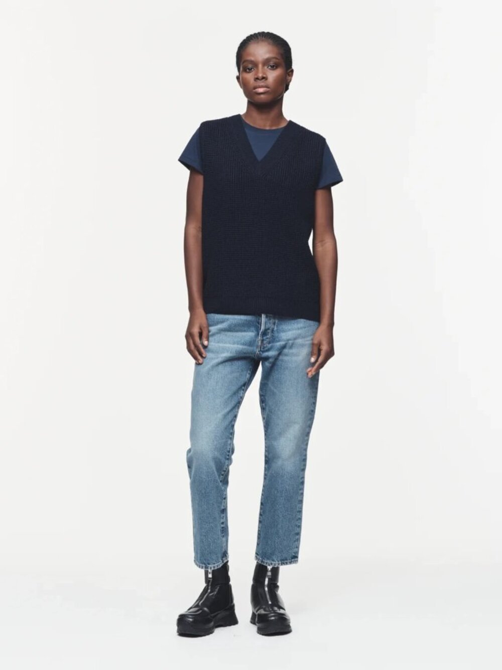 6397 NYC Women's Jeans The SHORTY In Faded Blue Made In Italy Size 26 $345